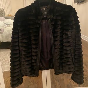 Bebe faux fur coat